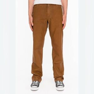 Robin’s Jean Men's Sz 30 Brown Straight-Leg Jeans Pants stretchy embroidered